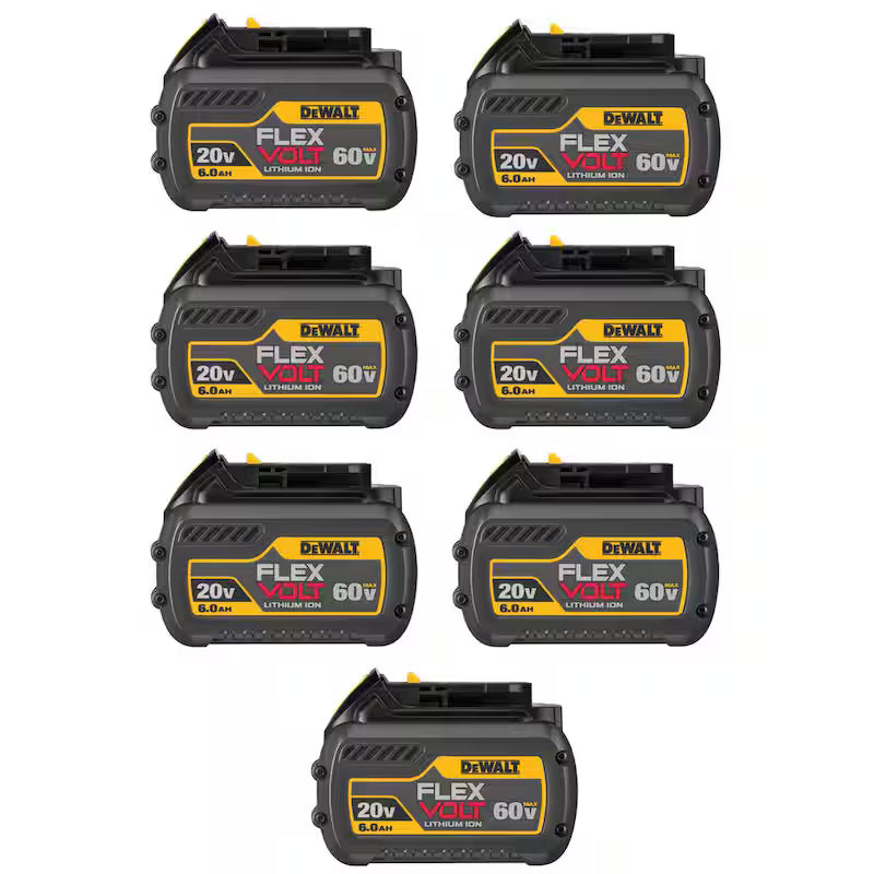 20V/60V MAX Lithium-Ion 6.0Ah Battery Pack 7-Pack M785765