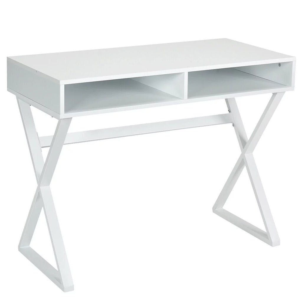 Modern Computer Desk Writing Desk Vanity Table with Storage C542