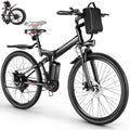500W 26" Folding Electric Bicycle U89196