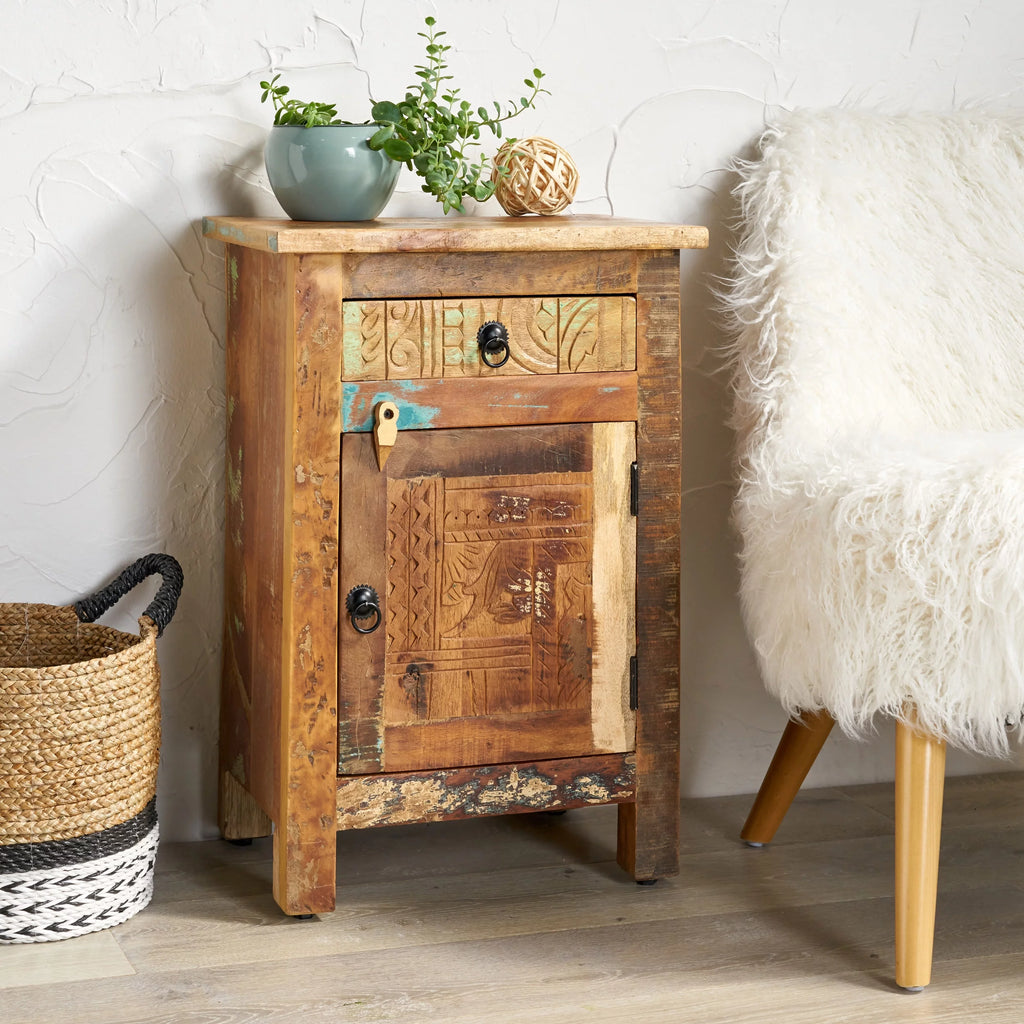 Handcrafted End Table T593