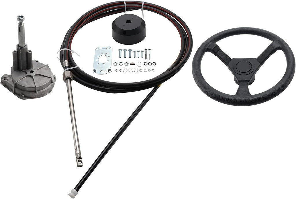 13' Boat Steering Cable with 13 Wheel R217