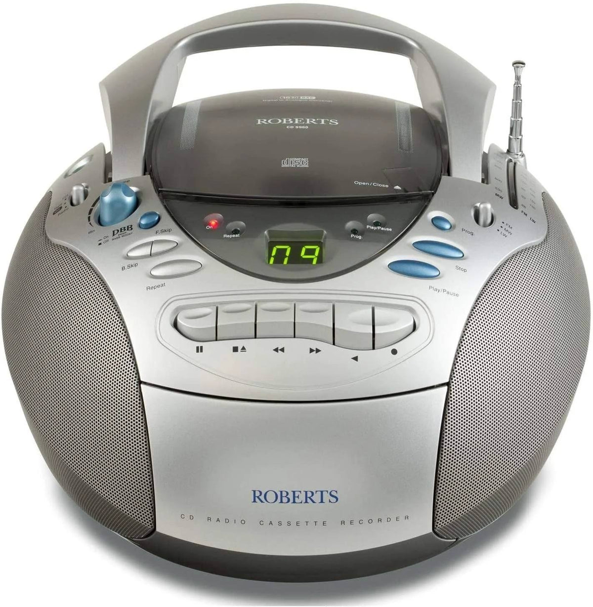 CD FM/MW/LW Radio Cassette Player A136