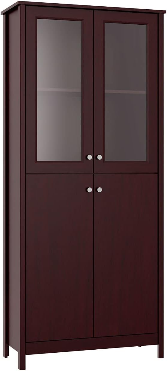 Espresso 4-Door China Cabinet K6536