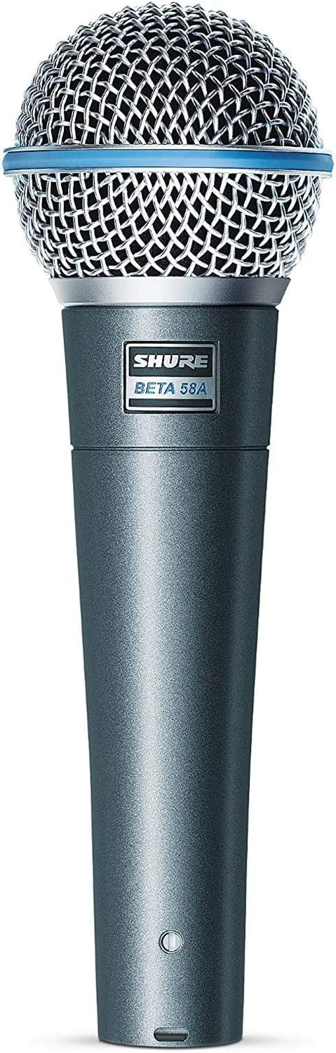 Supercardioid Dynamic Vocal Microphone with Stand Adapter and Storage Bag O873218