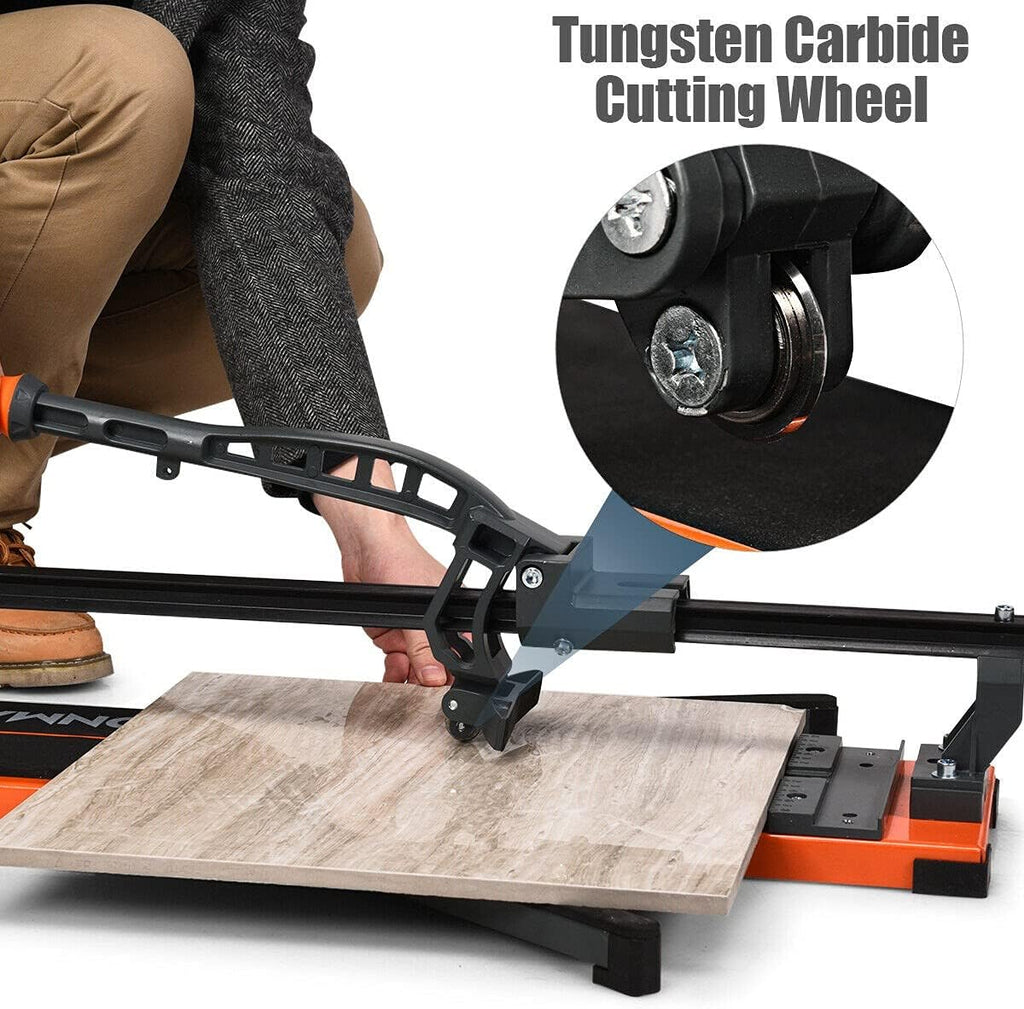 24 Inches Manual Tile Cutter with Tungsten Carbide Cutting Wheels M528