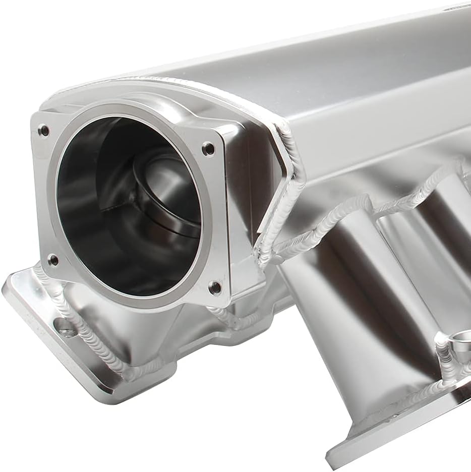Racing Intake Manifold 102mm Throttle Body Sheet Metal Fabricated EFI J166686