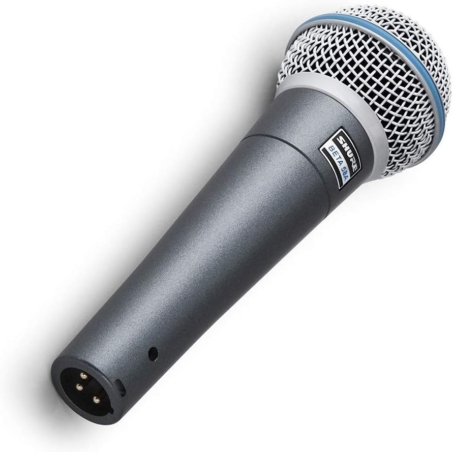 Supercardioid Dynamic Vocal Microphone with Stand Adapter and Storage Bag O873218