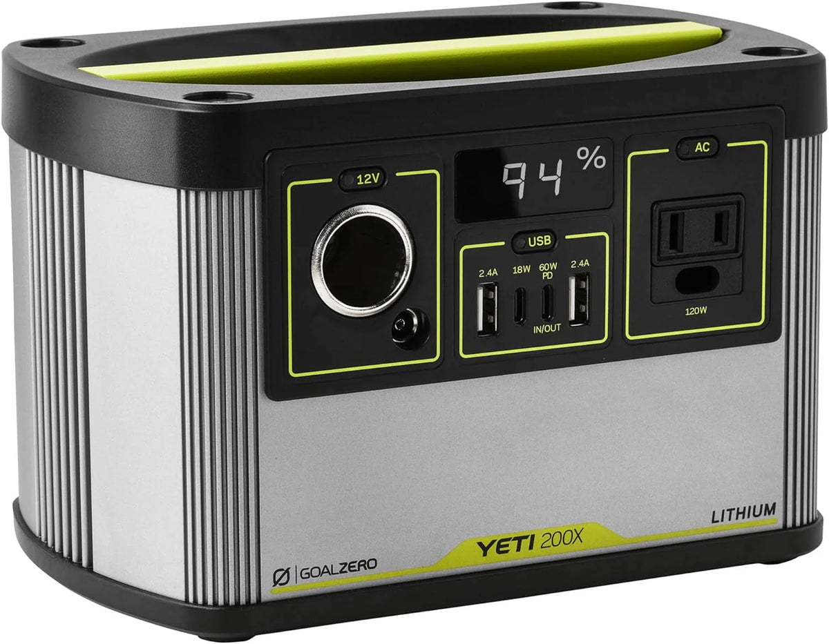 Portable Power Station 187Wh Lithium Battery 120 Watt AC Inverter D88596