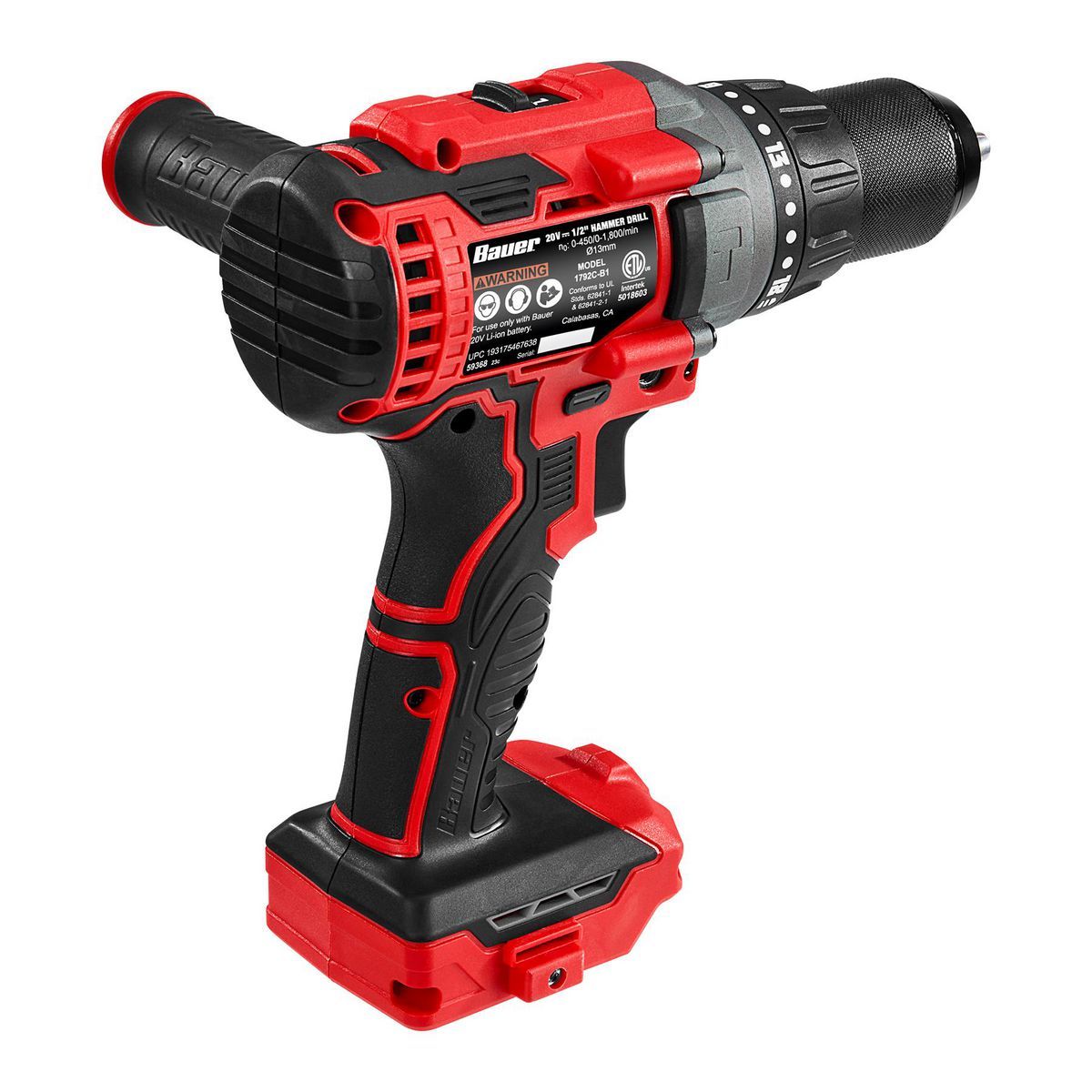20V Brushless Cordless 1/2 in. Hammer Drill N1847