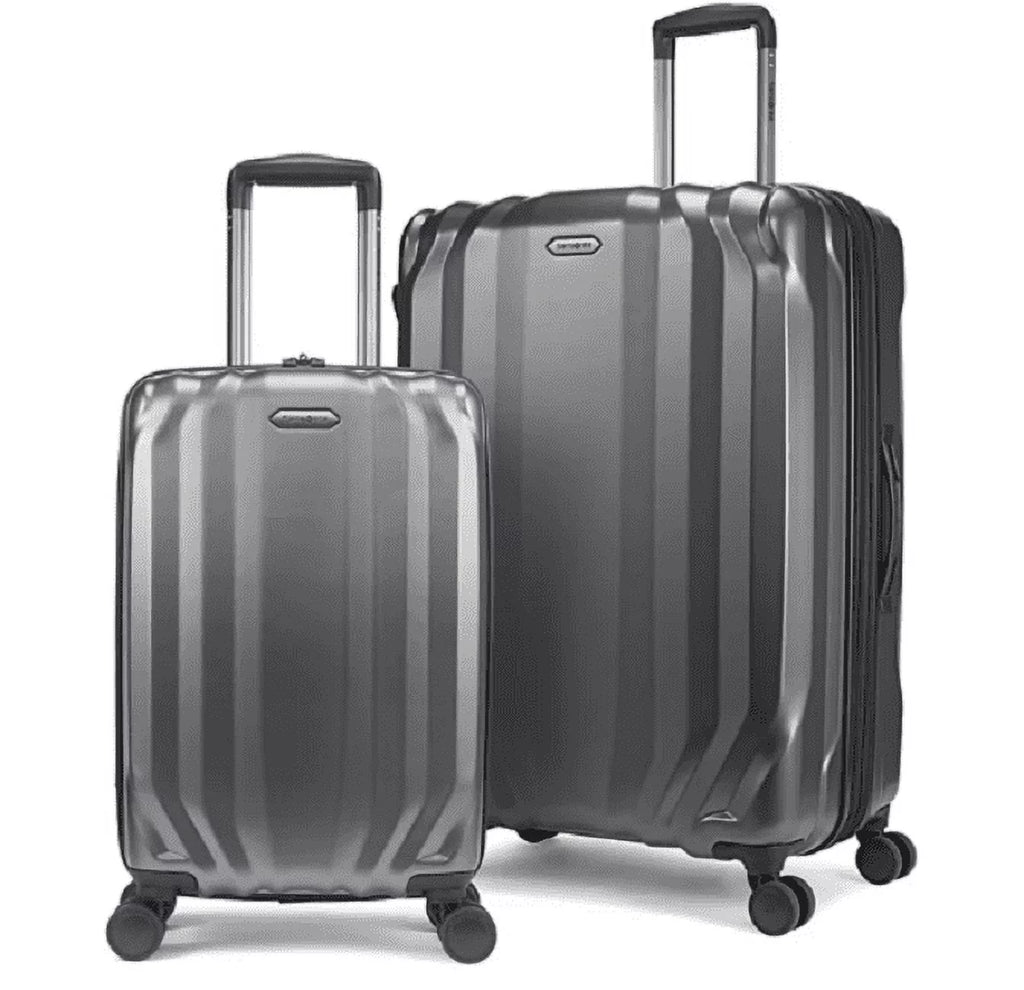 Hardside Spinner Luggage 2-Piece Set Dark Grey K49769