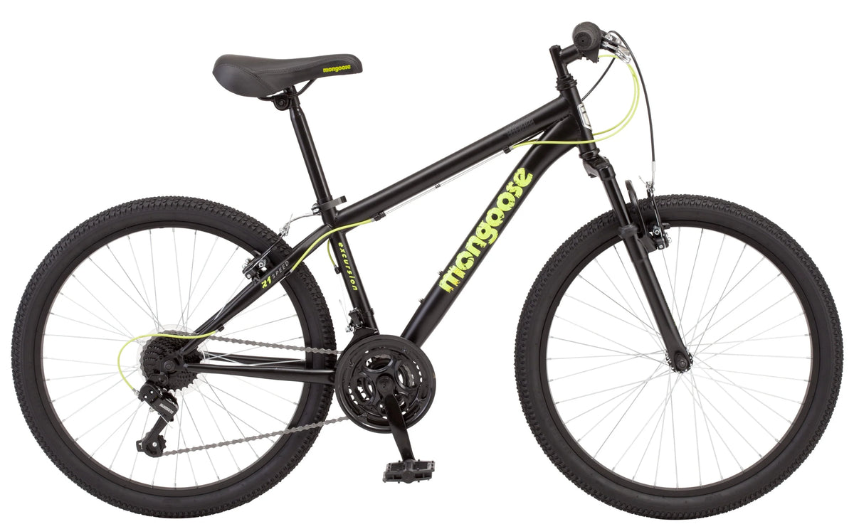 24-inch 21 Speed Black Mountain Bike E634799