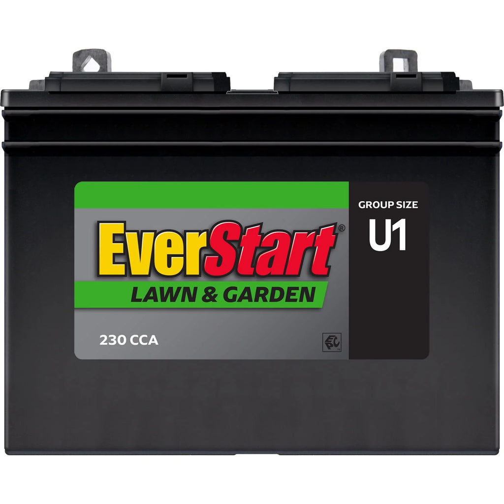 Lead Acid Lawn & Garden Battery, Group Size U1 12 Volt, 230 CCA K68471