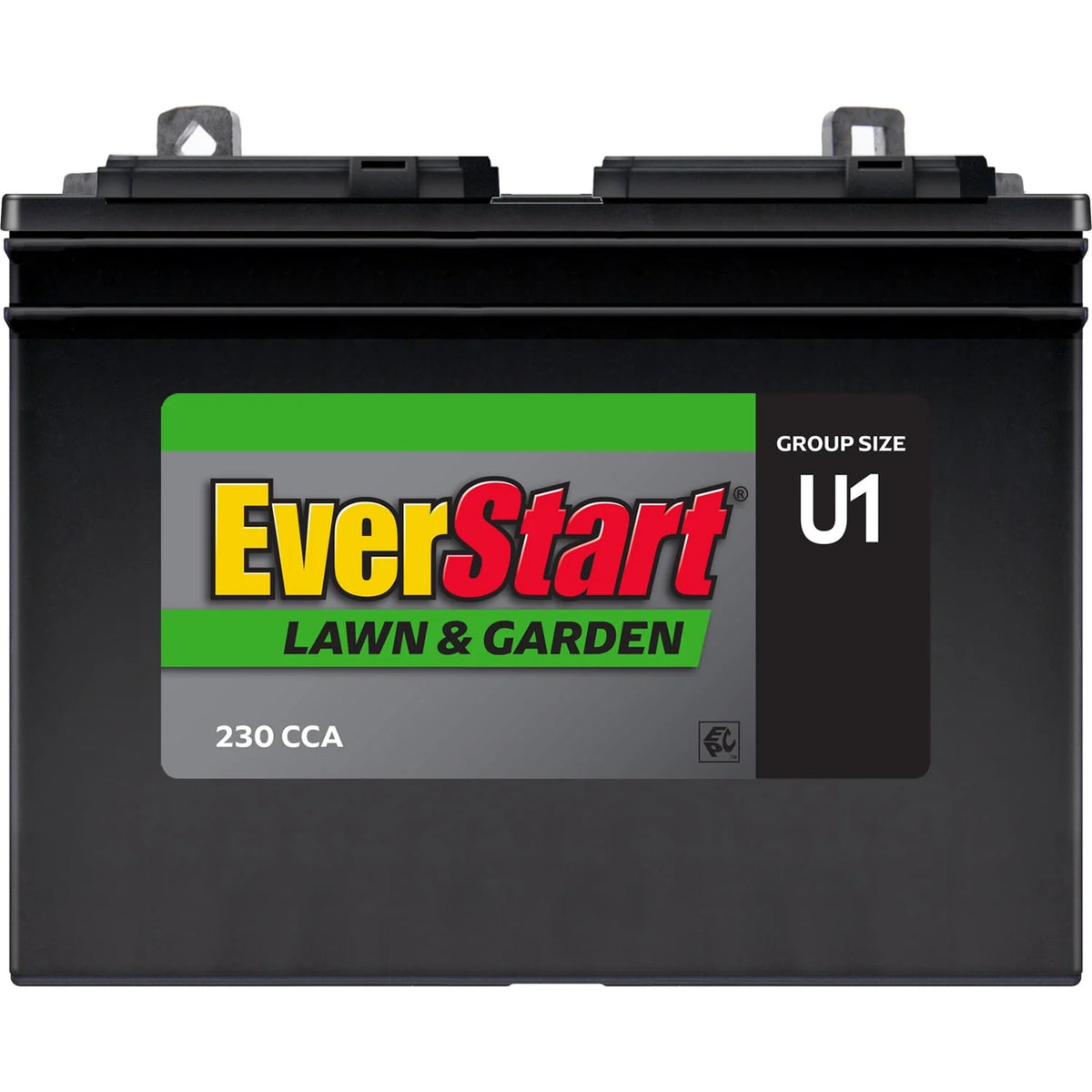 Lead Acid Lawn & Garden Battery, Group Size U1 12 Volt, 230 CCA K68471