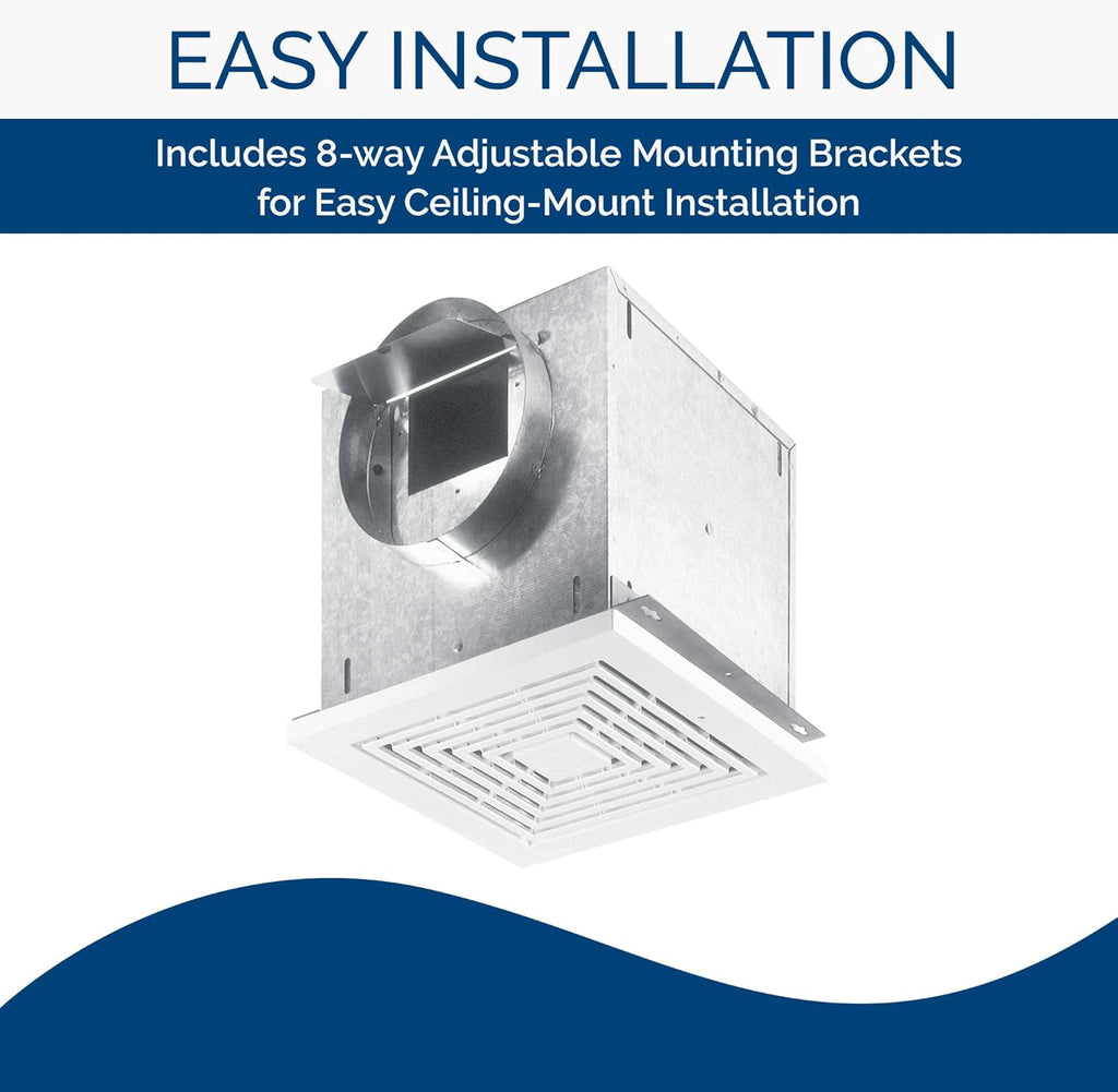 White 308 CFM Ventilator Fan X54251