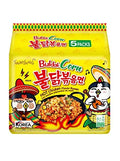 Hot Chicken Corn Flavor Ramen 4.59 Ounce (Pack of 5) P27741