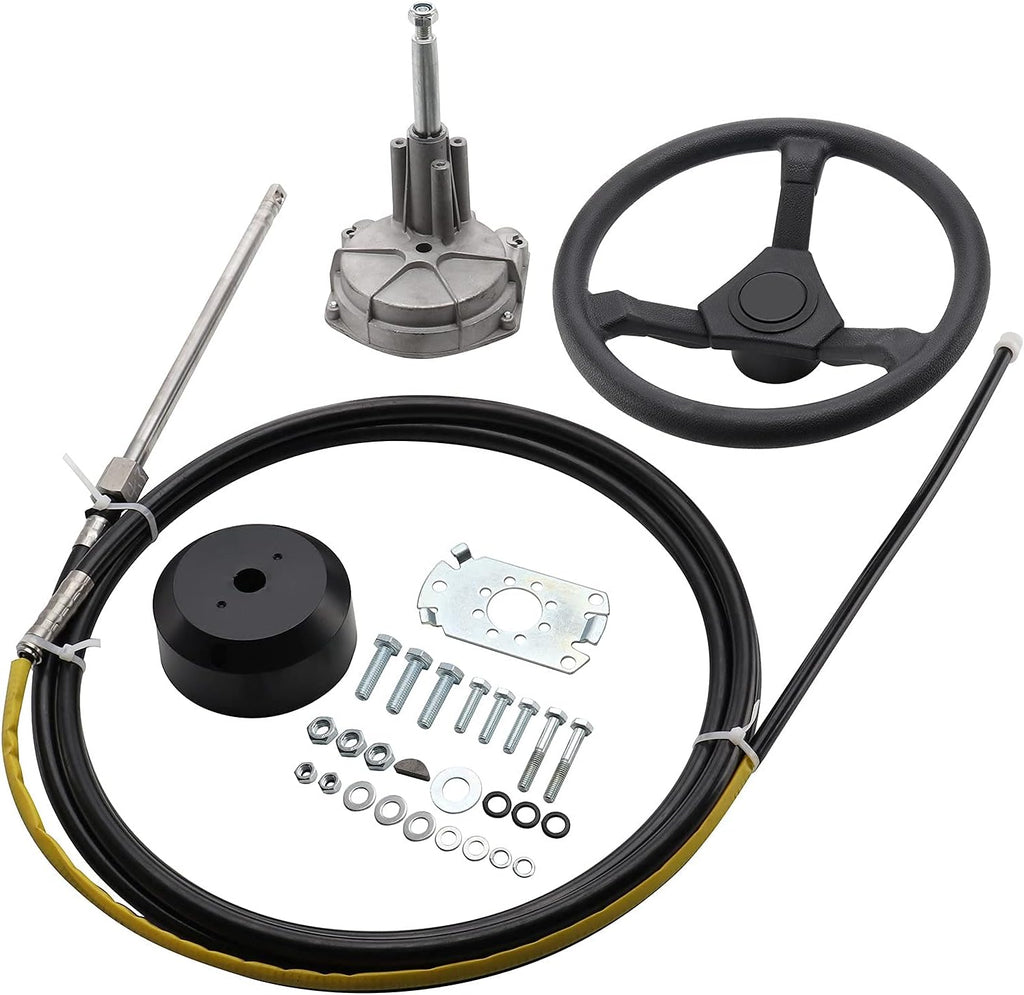 13' Boat Steering Cable with 13 Wheel R217