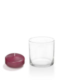 Set of 36 Floating Candles & Glass Holder J52763