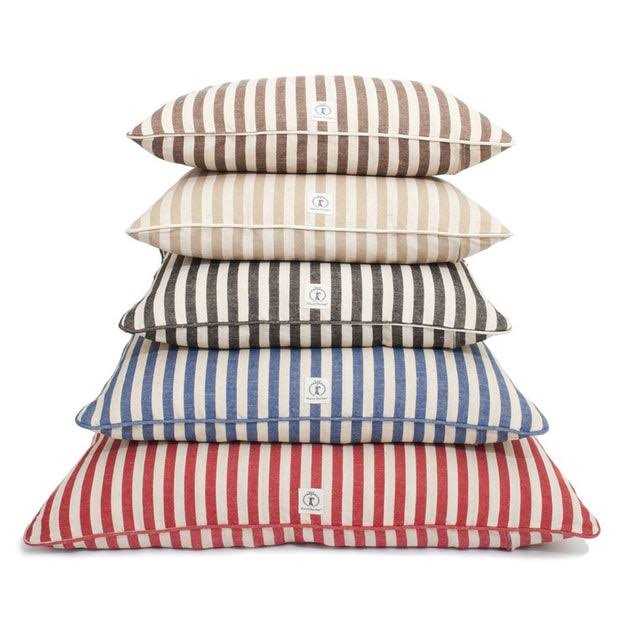 Vintage Stripe Envelope Dog Bed N7695