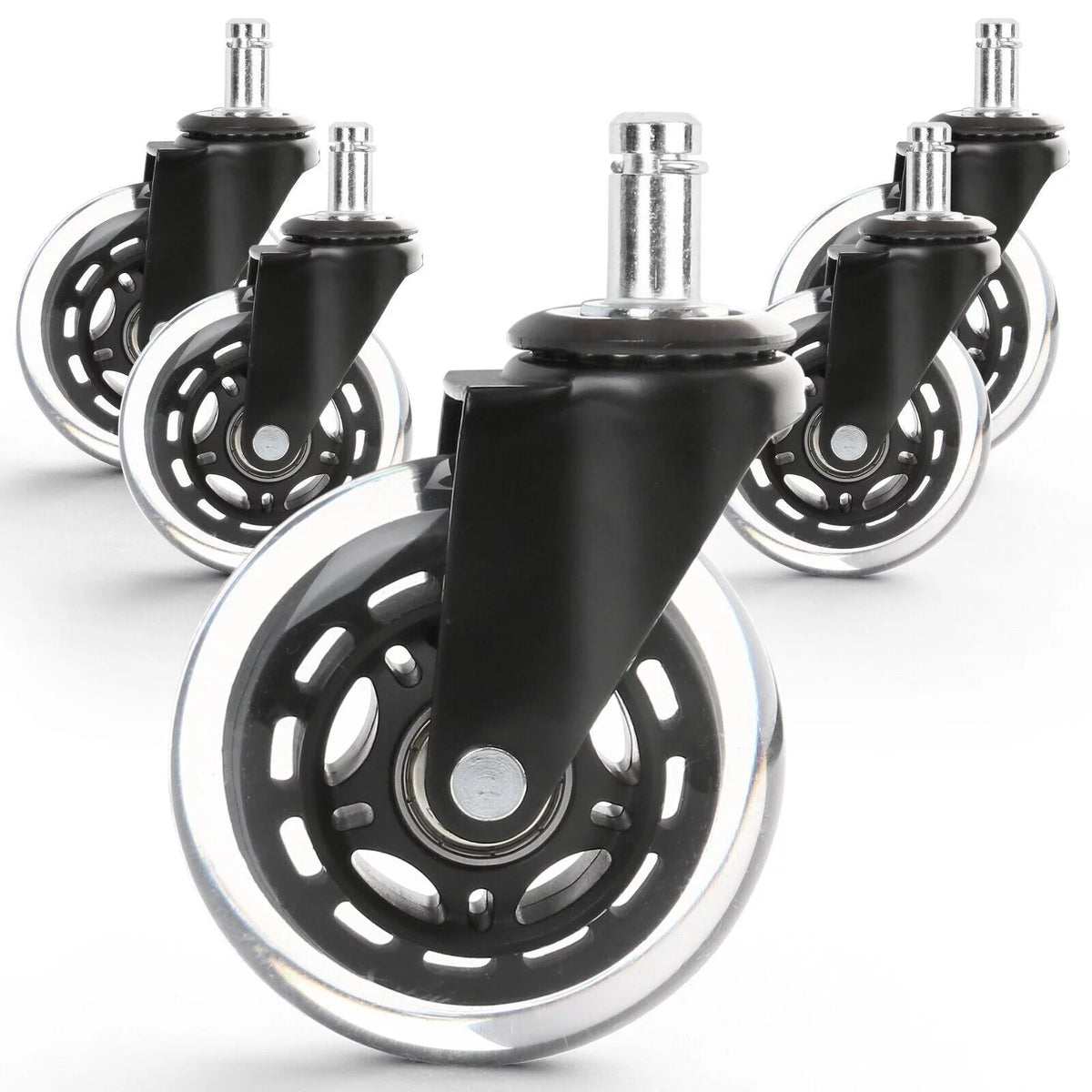 Heavy Duty Rubber Chair Casters 15Pcs J195