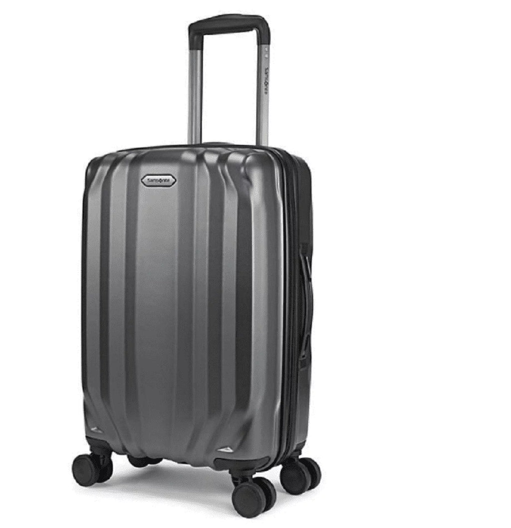 Hardside Spinner Luggage 2-Piece Set Dark Grey K49769