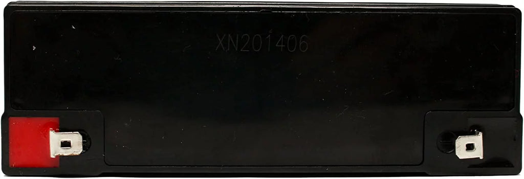 6V 12Ah Sealed Lead Acid Battery with F1 to F2 Terminal Adapters C86492