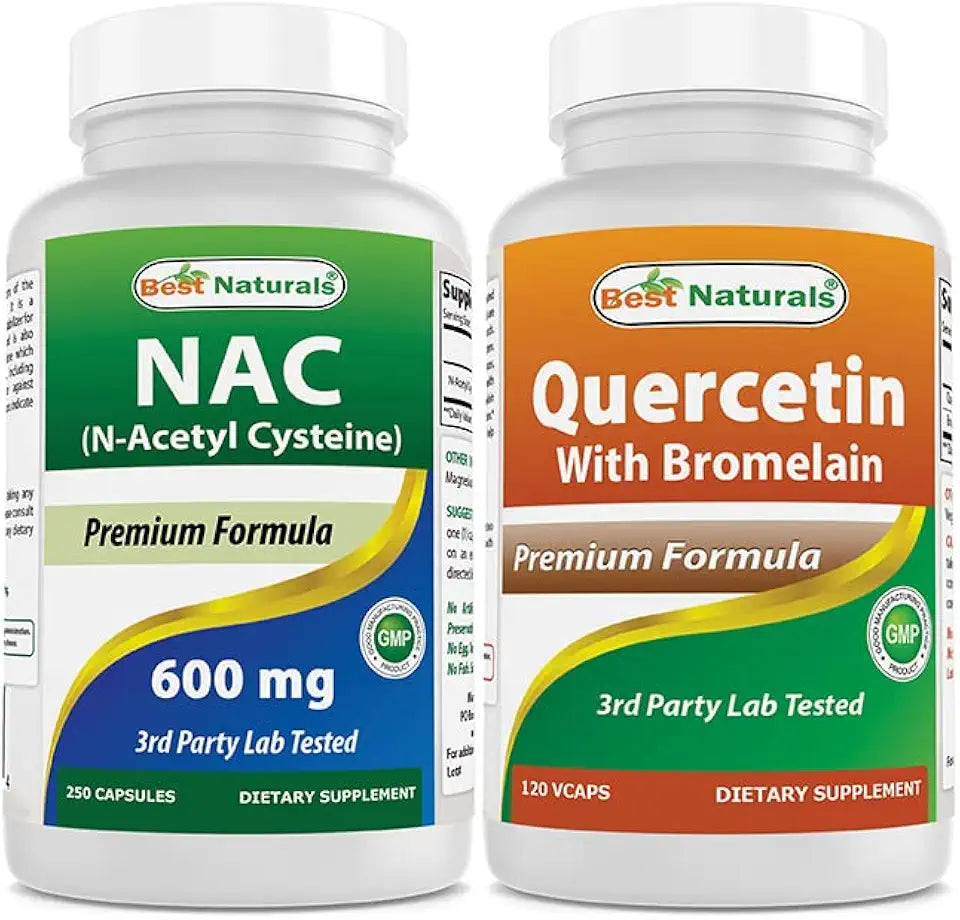 NAC 600 mg & Quercetin with Bromelain W9330