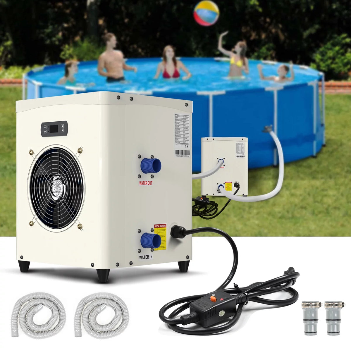 14331 BTU Mini Swimming Pool Heat Pump D6931