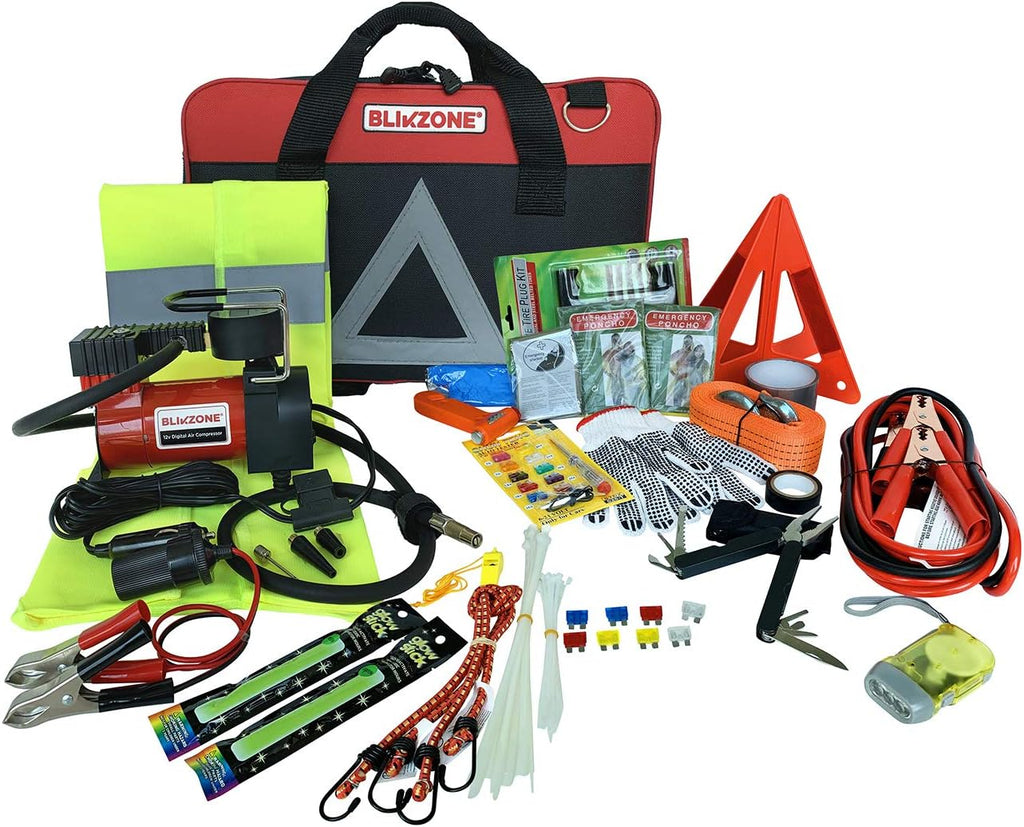 81 Pc Roadside Emergency Car Kit L1415