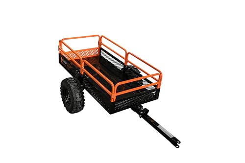 1500lb Utility Cart Cargo Trailer with Solid Steel Floor B638
