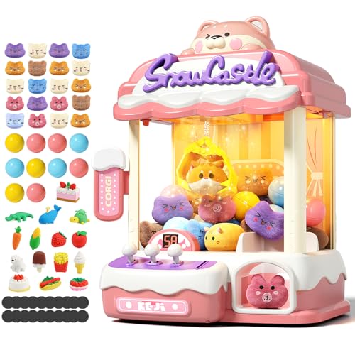 Mini Claw Machine with Music and 35 Mini Toys R388