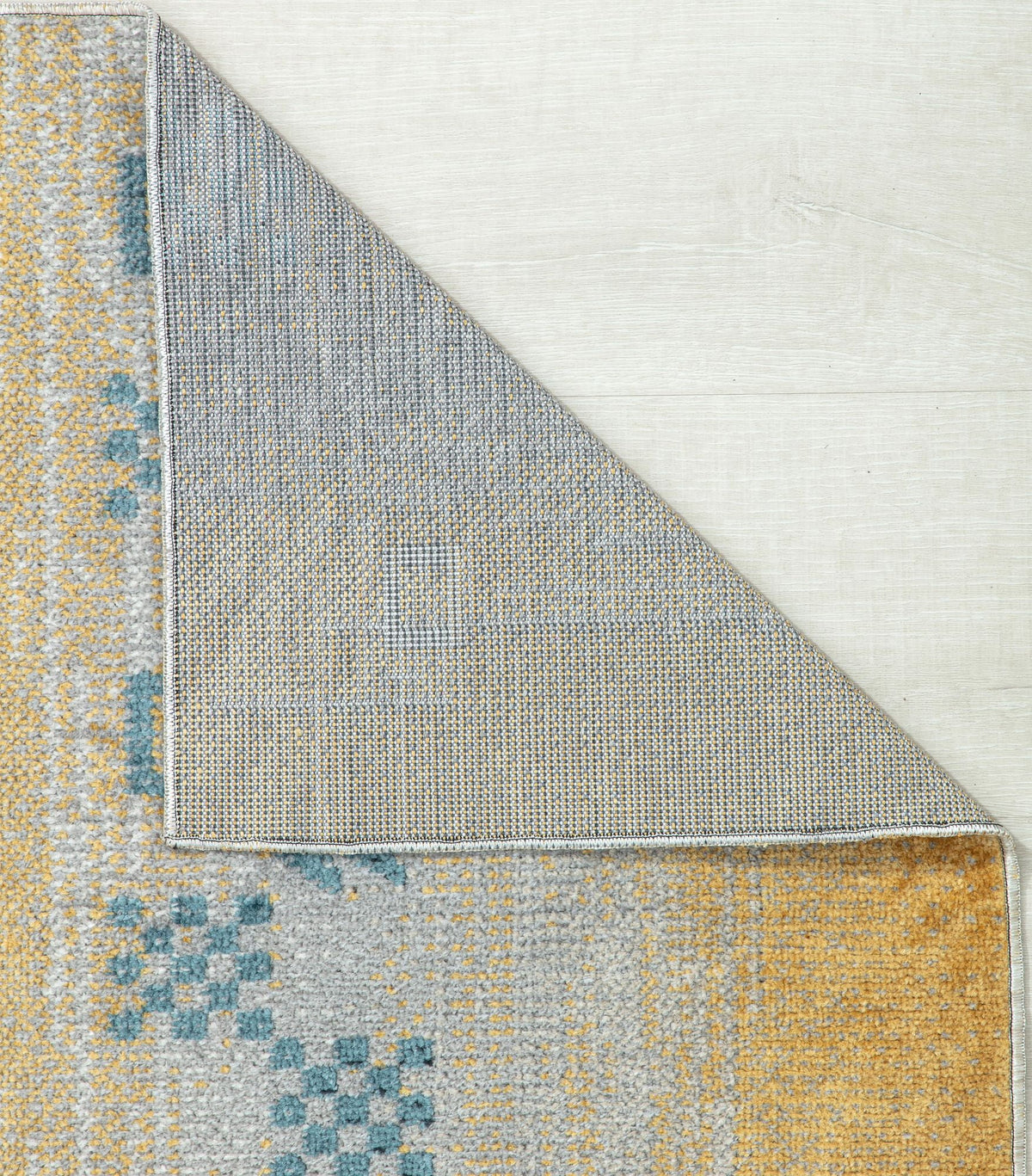 Yellow Tribal Bohemian Area Rug 2'6" x 4' O8006