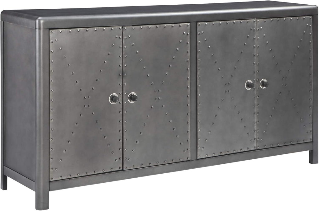 Gray Accent Cabinet or TV Stand W5424