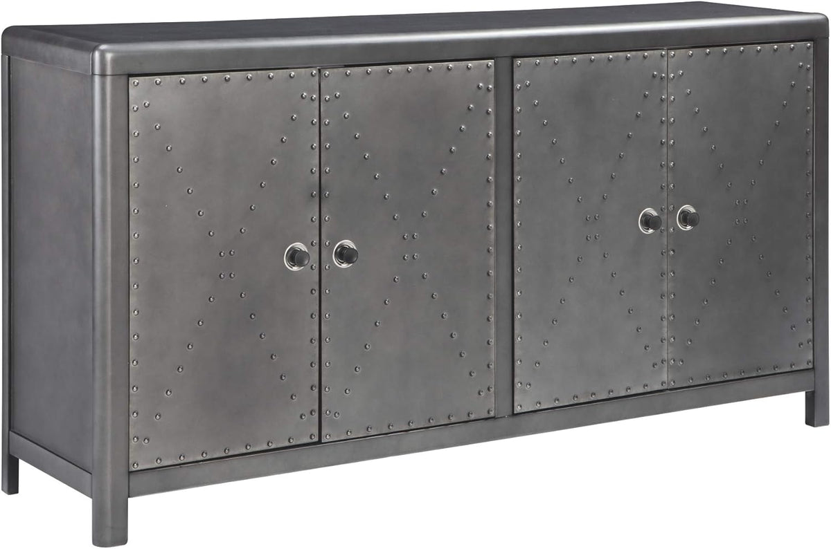 Gray Accent Cabinet or TV Stand W5424