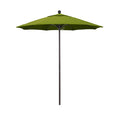 7.5 Ft Fiberglass Market Umbrella Push Open R5669