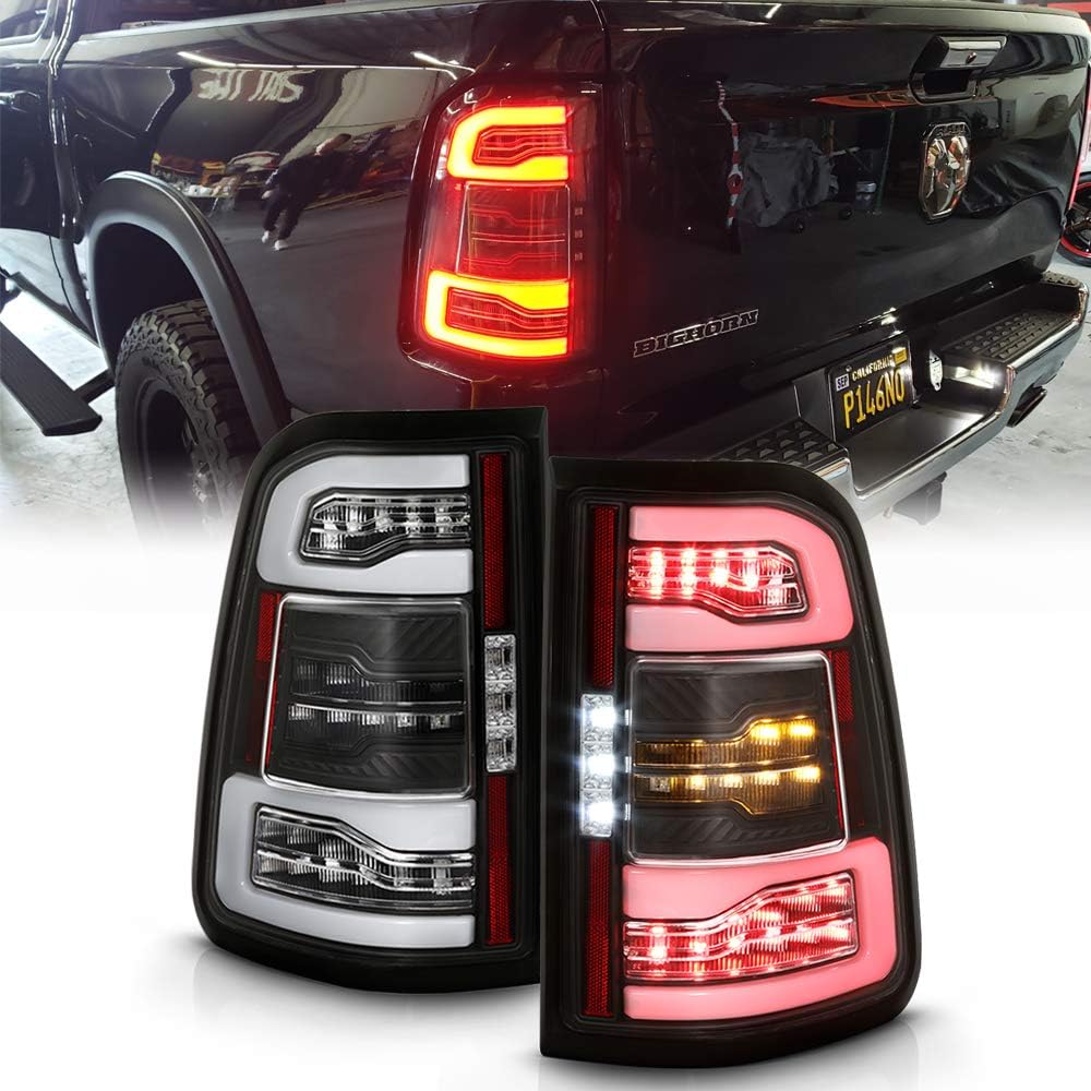 Black Full LED Tail Lights Left+Right V725349