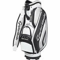 Golf Caddy Bag 9.5 x 47 inch White Black V526082