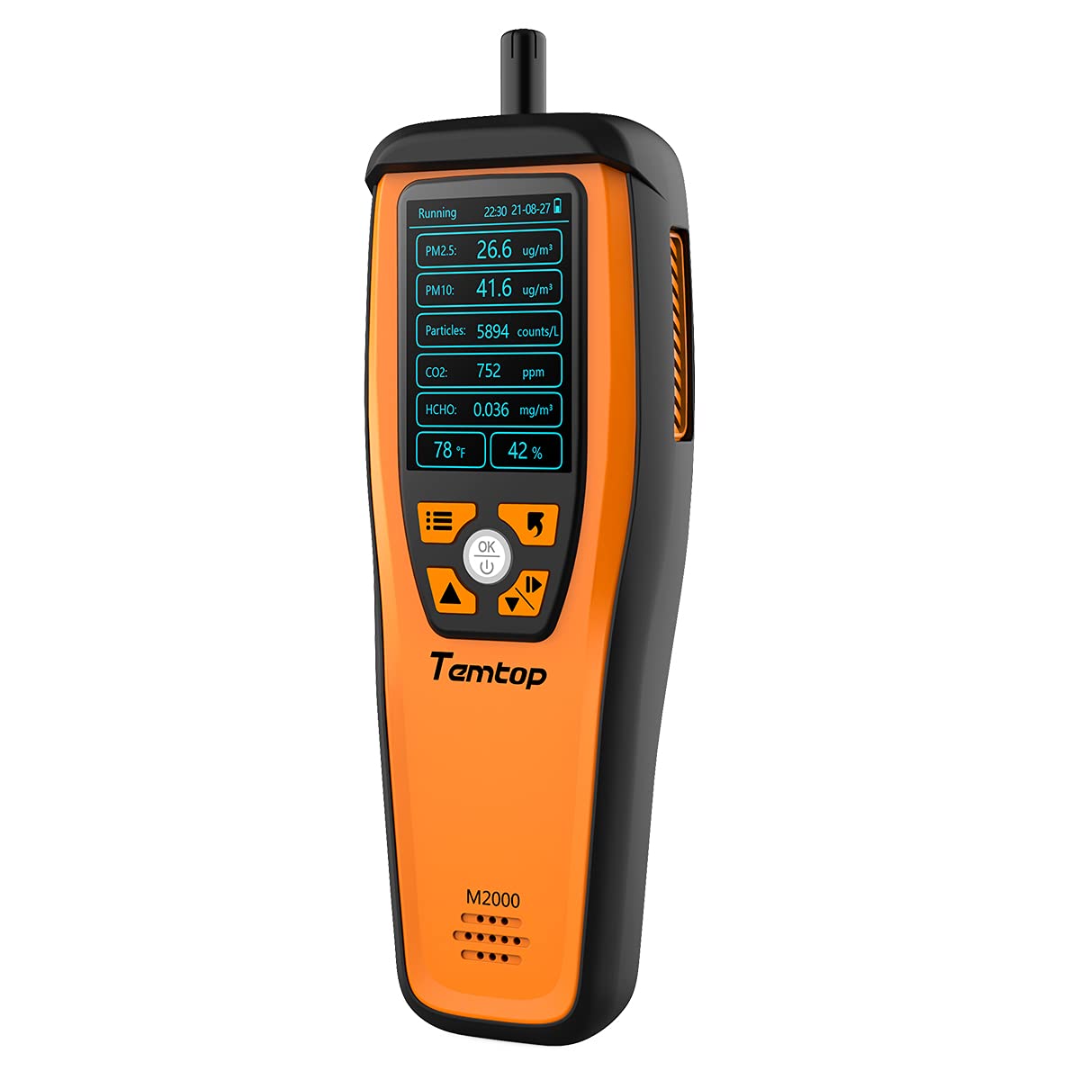 Air Quality Monitor Carbon Dioxide PM2.5 PM10 Formaldehyde Temperature Humidity Tester V391990
