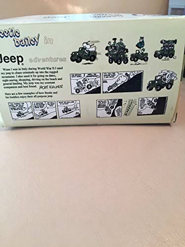 Die-Cast Beetle Bailey in Willys Jeep S757983