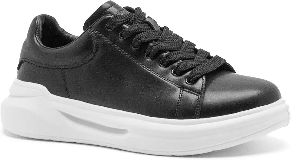 Men's Orthopedic Leather Dress Sneakers N4642