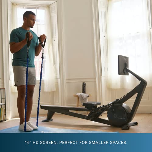 Foldable Rowing Machine with 16" HD Touchscreen & Speakers U2287