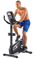 Upright Exercise Bike with Bluetooth Connectivity and 25 Levels of Resistance J69879