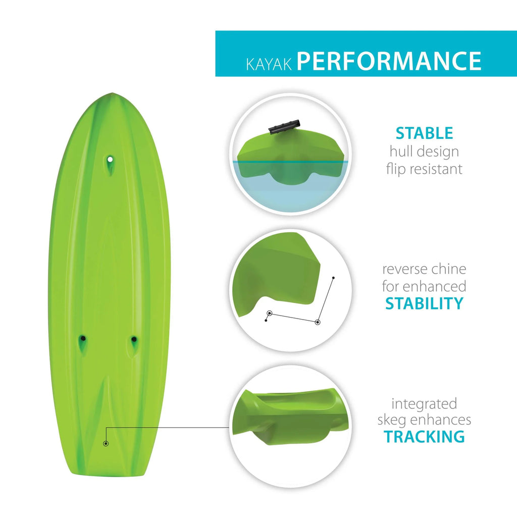 6.5 ft Sit-on-Top Youth Kayak P244