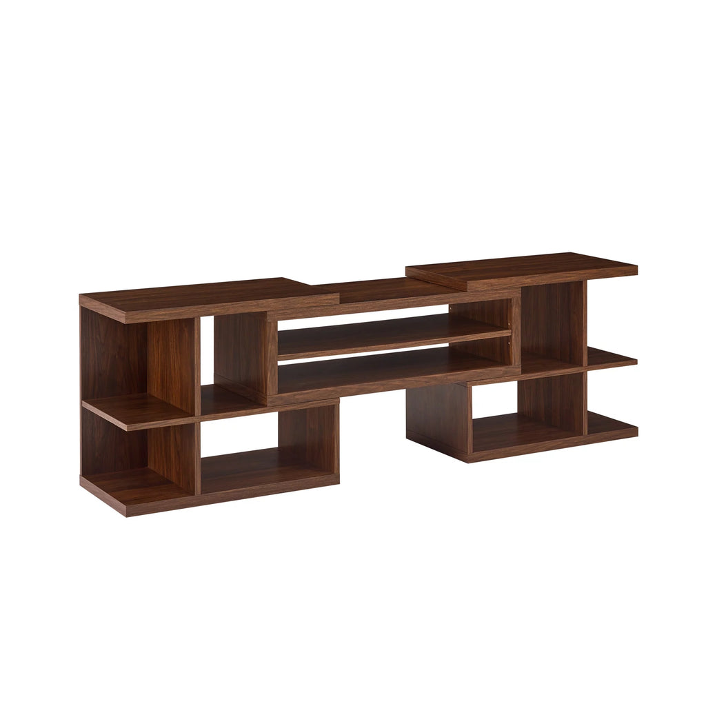 55” Extendable TV Stand, Dark Walnut N32826