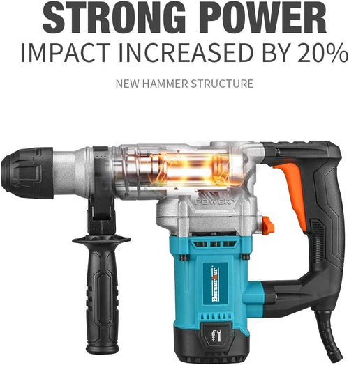 1-1/8 SDS-Plus Rotary Hammer Drill with Safety Clutch Q794615