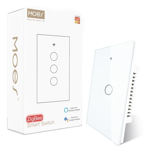 Black 4 Gang Smart Light Switch D255726