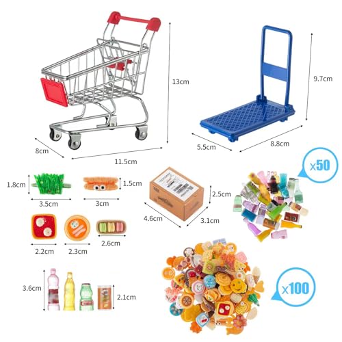 175PCS Miniature Dollhouse Pretend Play Kitchen Accessories Toys E863912