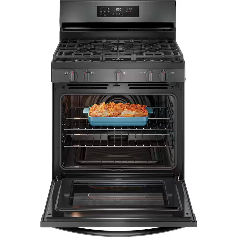 5 Burner Freestanding Gas Range with Air Fry G379933