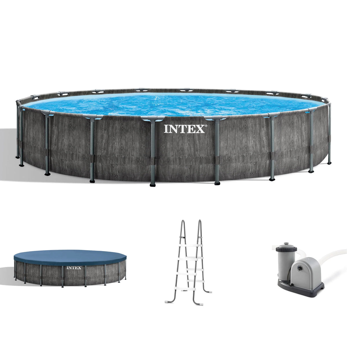 18' x 48 Above Ground Swimming Pool Set X841016