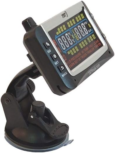 Tire Pressure Monitor with 4 Cap Sensors with Color Display S378