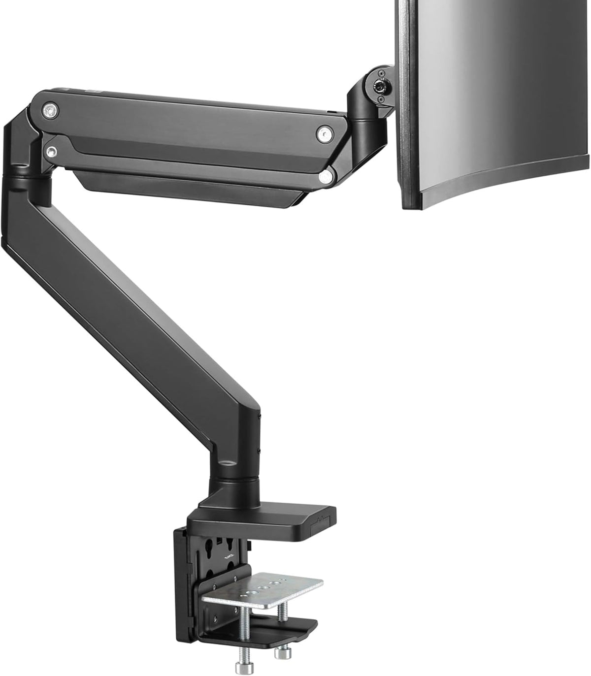 Single Monitor Arm Desk Mount Black VESA D695618